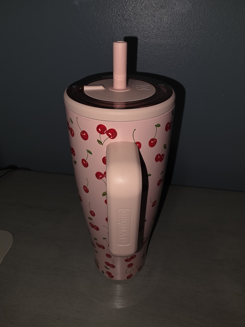 BrüMate 40 oz. Era Water Bottle: Cherry Edition Nwt - Picture 9 of 11